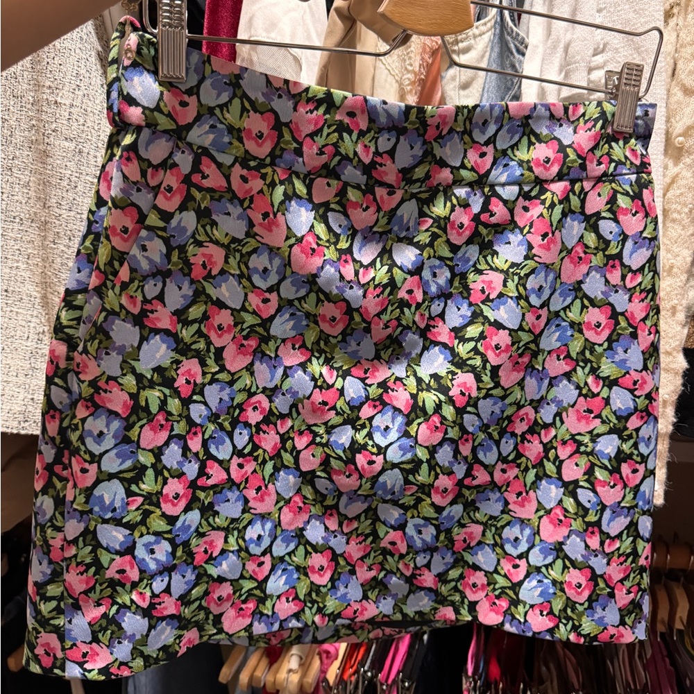 Zara floral skirt